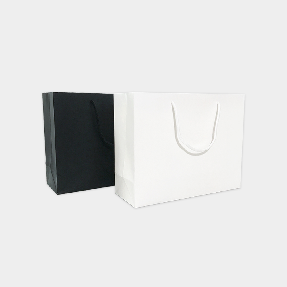 M-Large Landscape Premier Gift Bag 250 x 320 x 110 mm Black