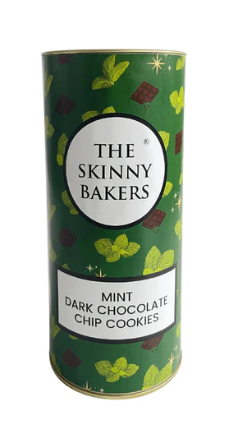 Large Canister - Mint Dark Chocolate Chip Cookies