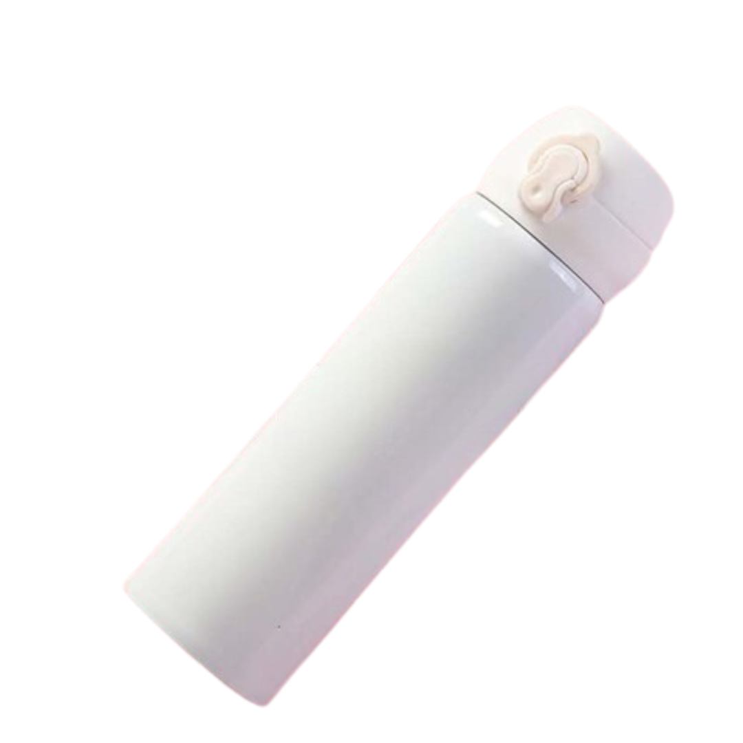 Double Wall Vacuum Flask Thermos (500ml) - White