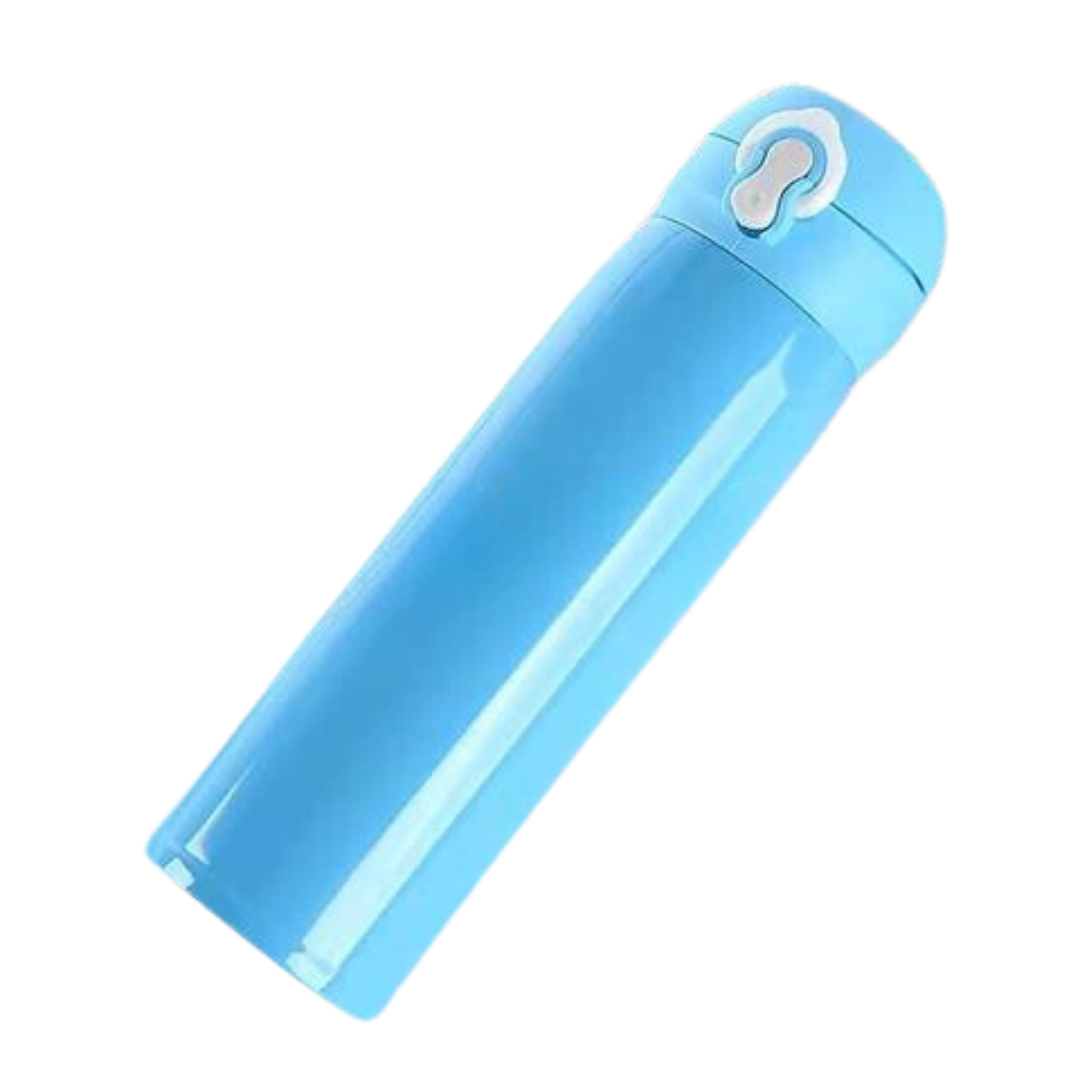 Double Wall Vacuum Flask Thermos (500ml) - Blue