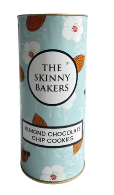 Large Canister - Almond Chocolate Chip Cookies