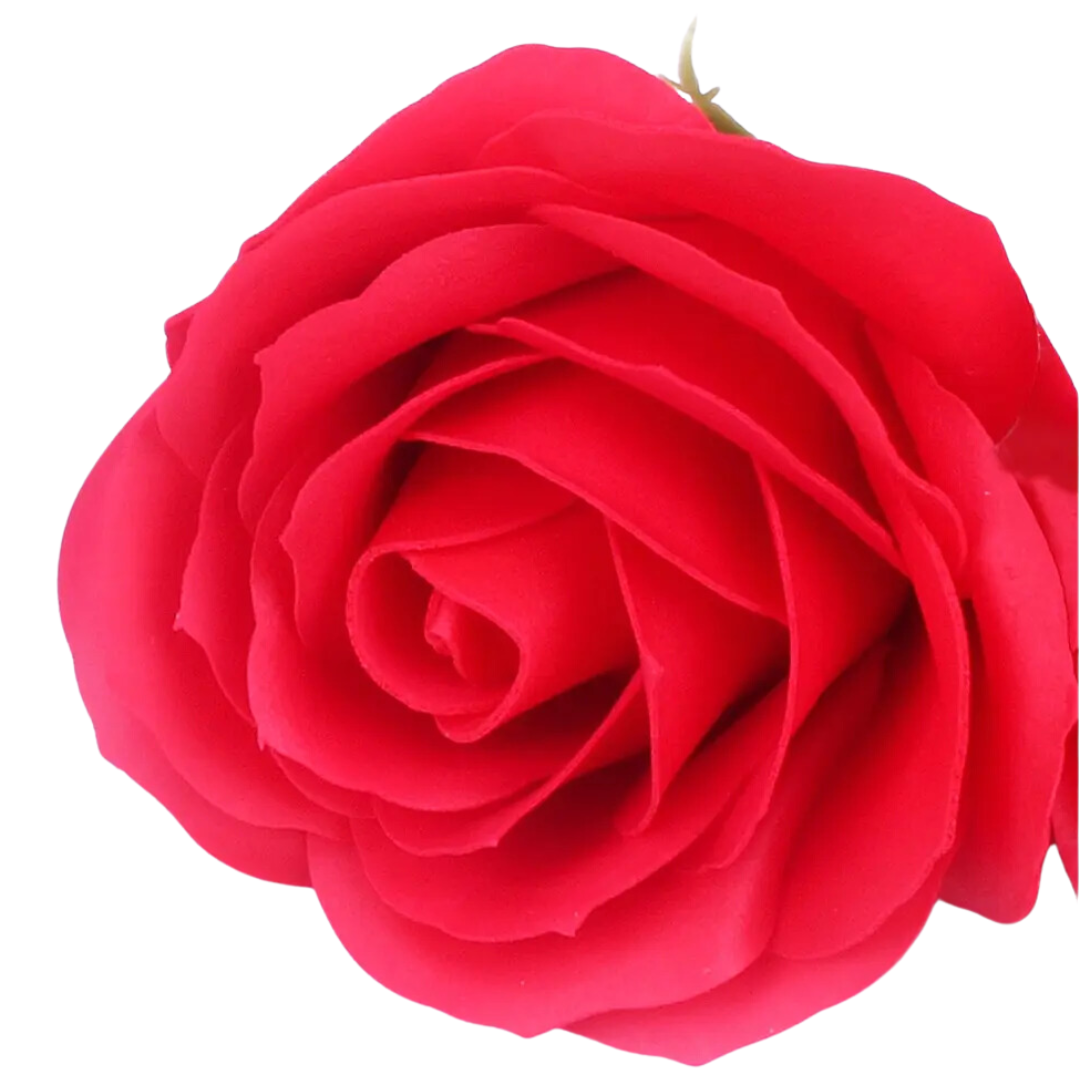 5 Layer Rose Fragrant Scented Soap Flower Red