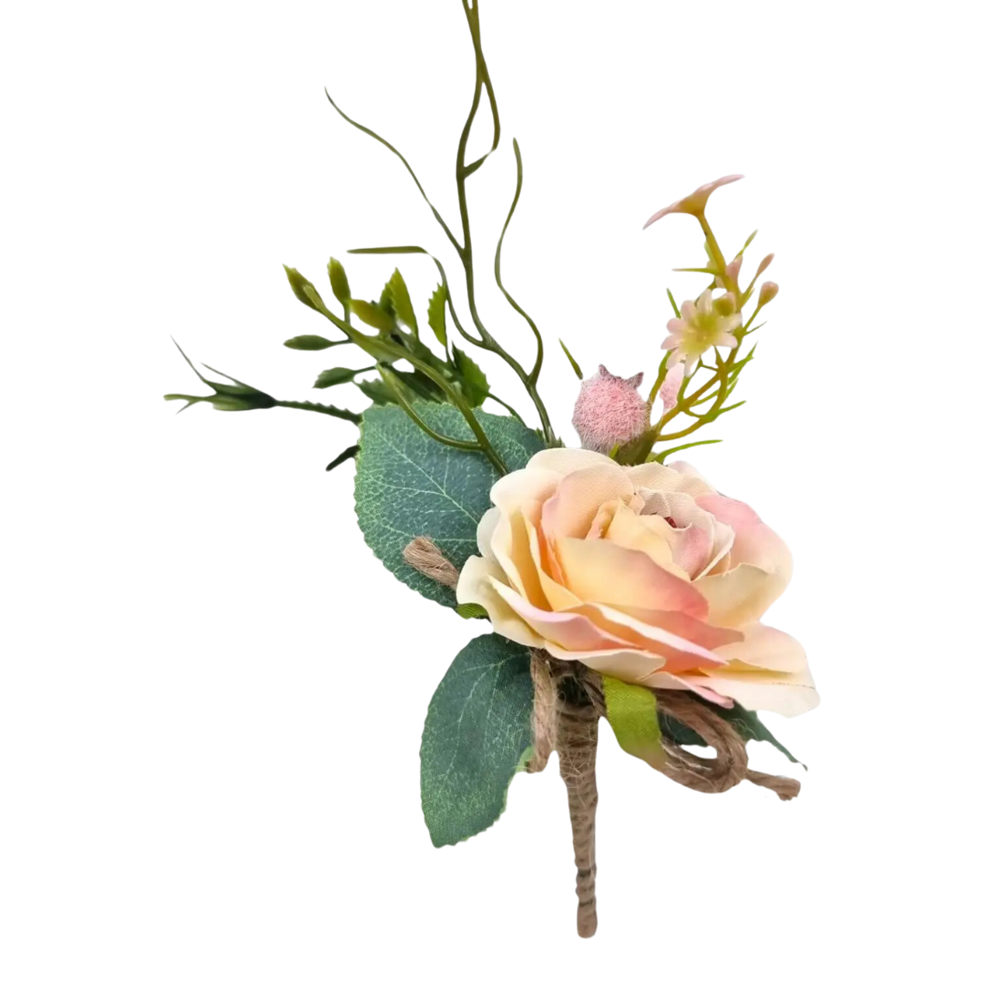 SHIOK Artificial Flower Wedding Decor Orange