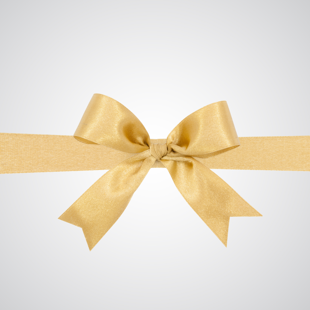 Satin Ribbon - Half Wrap