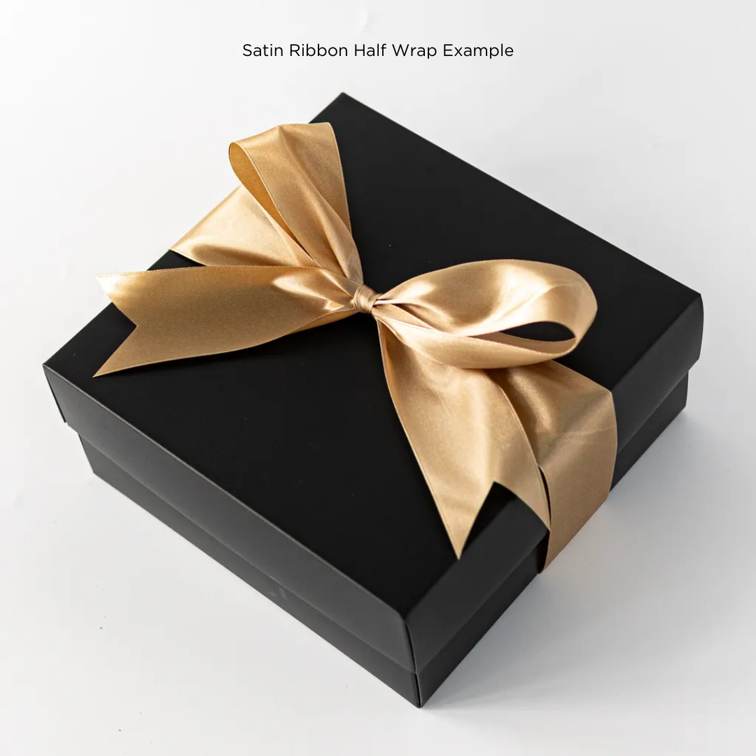 Satin Ribbon - Half Wrap