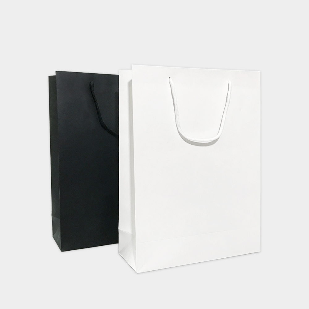 Large Portrait Premier Gift Bag 350 x 260 x 100 mm Black
