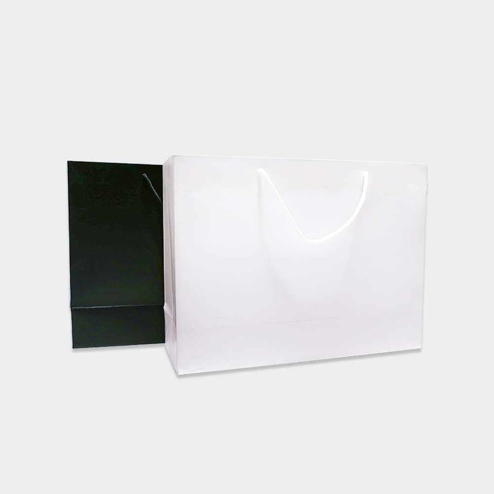 Large Landscape Premier Gift Bag 350 x 130 x 260 mm White