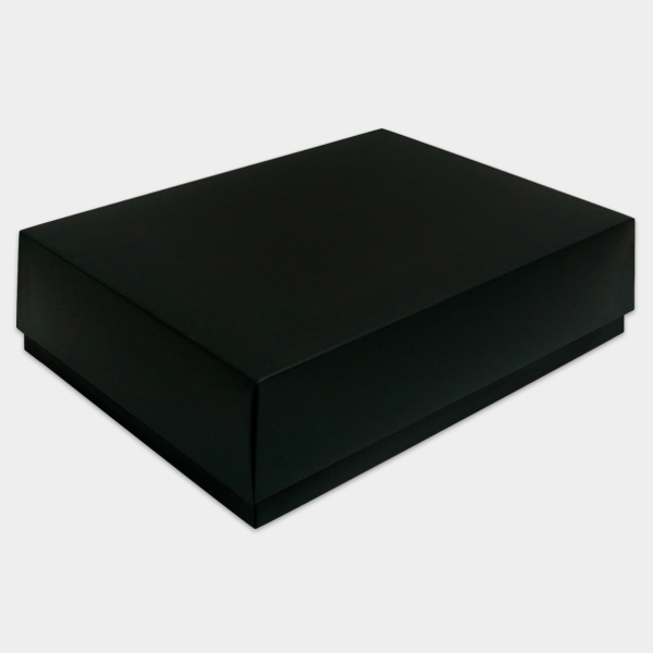 Large Rectangle Black Premier Gift Box 350 x 250 x 95 mm