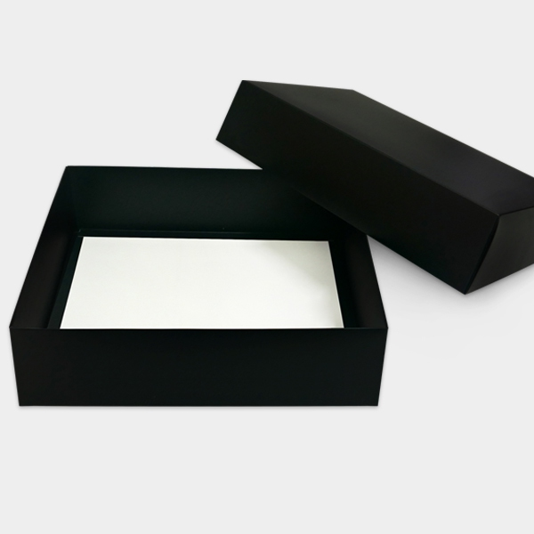 Large Rectangle Black Premier Gift Box 350 x 250 x 95 mm