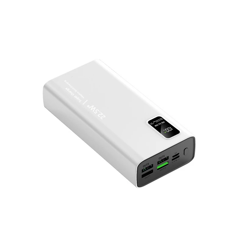 60000mah Powerbank Super Fast Charging - White