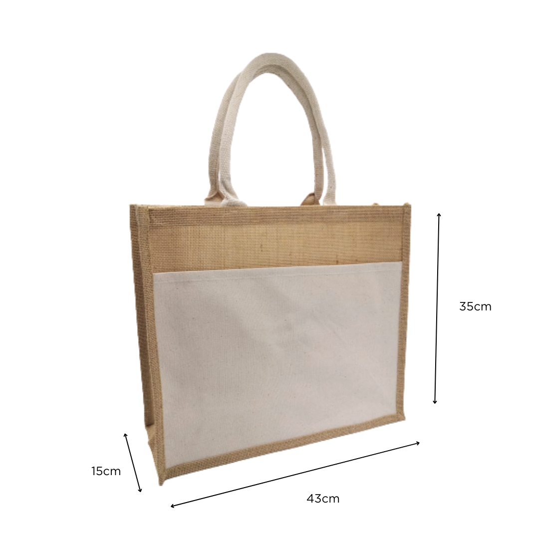 Jute Big with Pocket (JBP) Bag