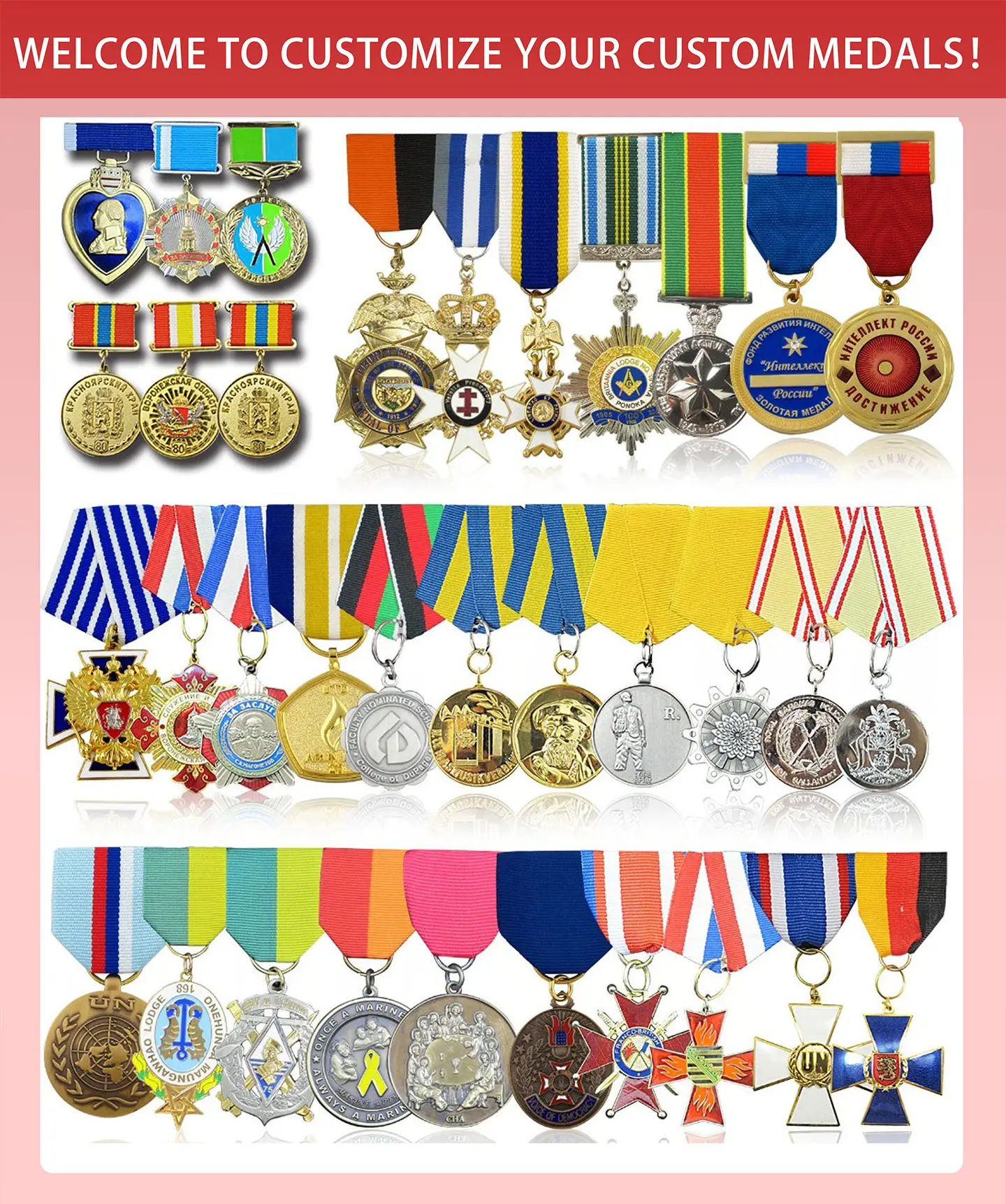 Custom Military & Award Medals – Designed to Honor, Built to Last