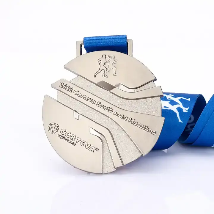 Custom Sports Medals – Zinc Alloy Gold, Silver & Bronze (Irregular Shape)