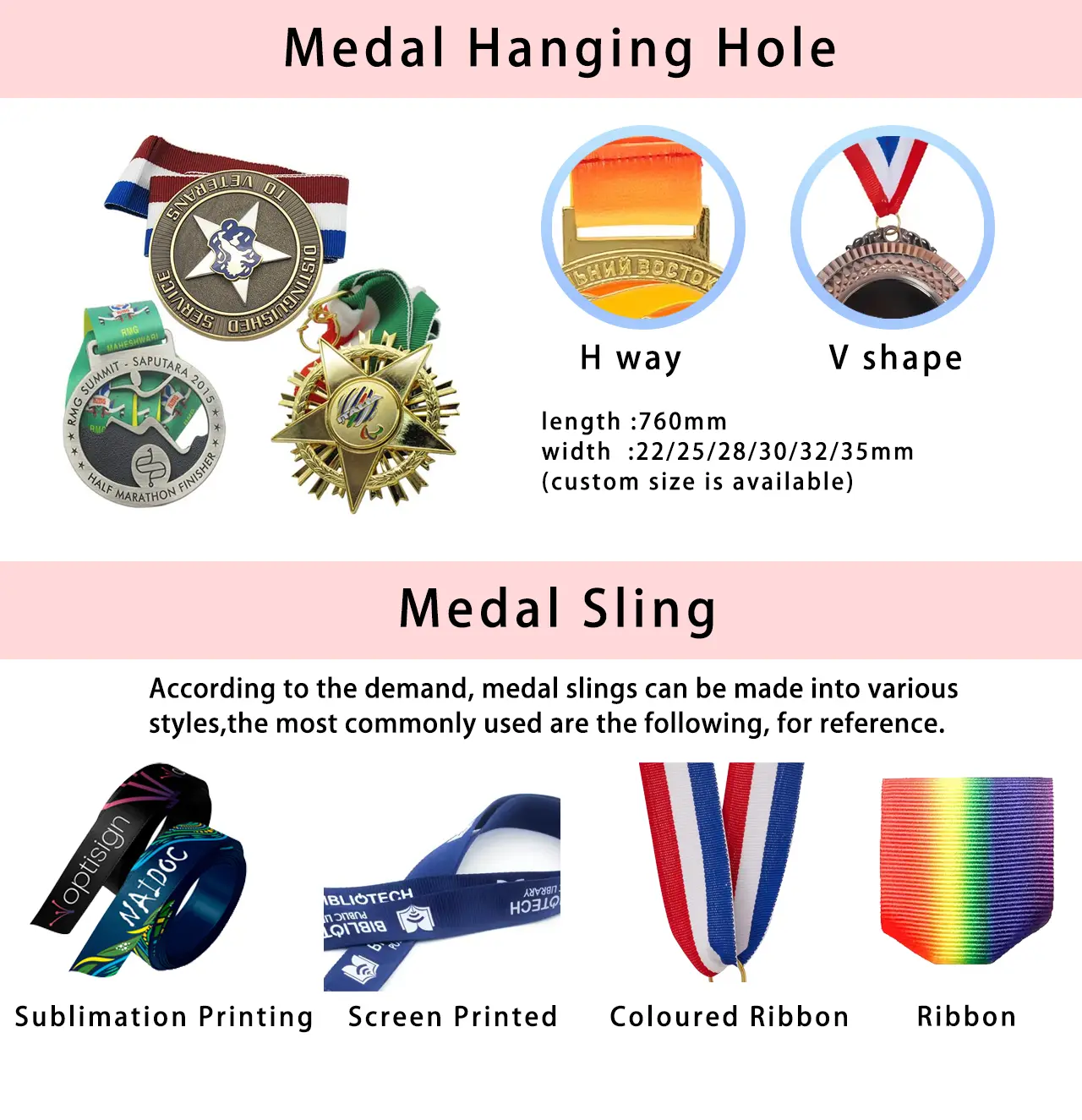 Custom Sports Medals – Zinc Alloy Gold, Silver & Bronze (Irregular Shape)