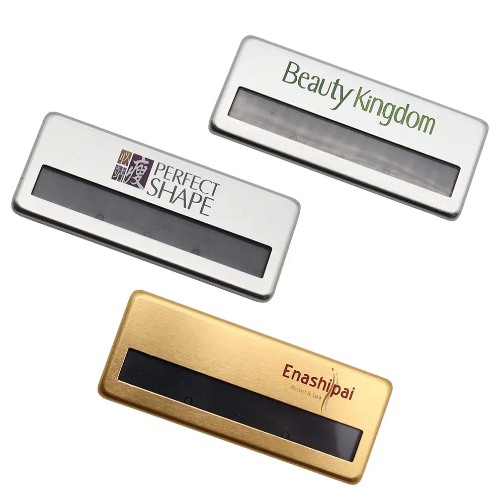 Custom Metal & Magnetic Name Badges – Sleek, Professional, Personalized