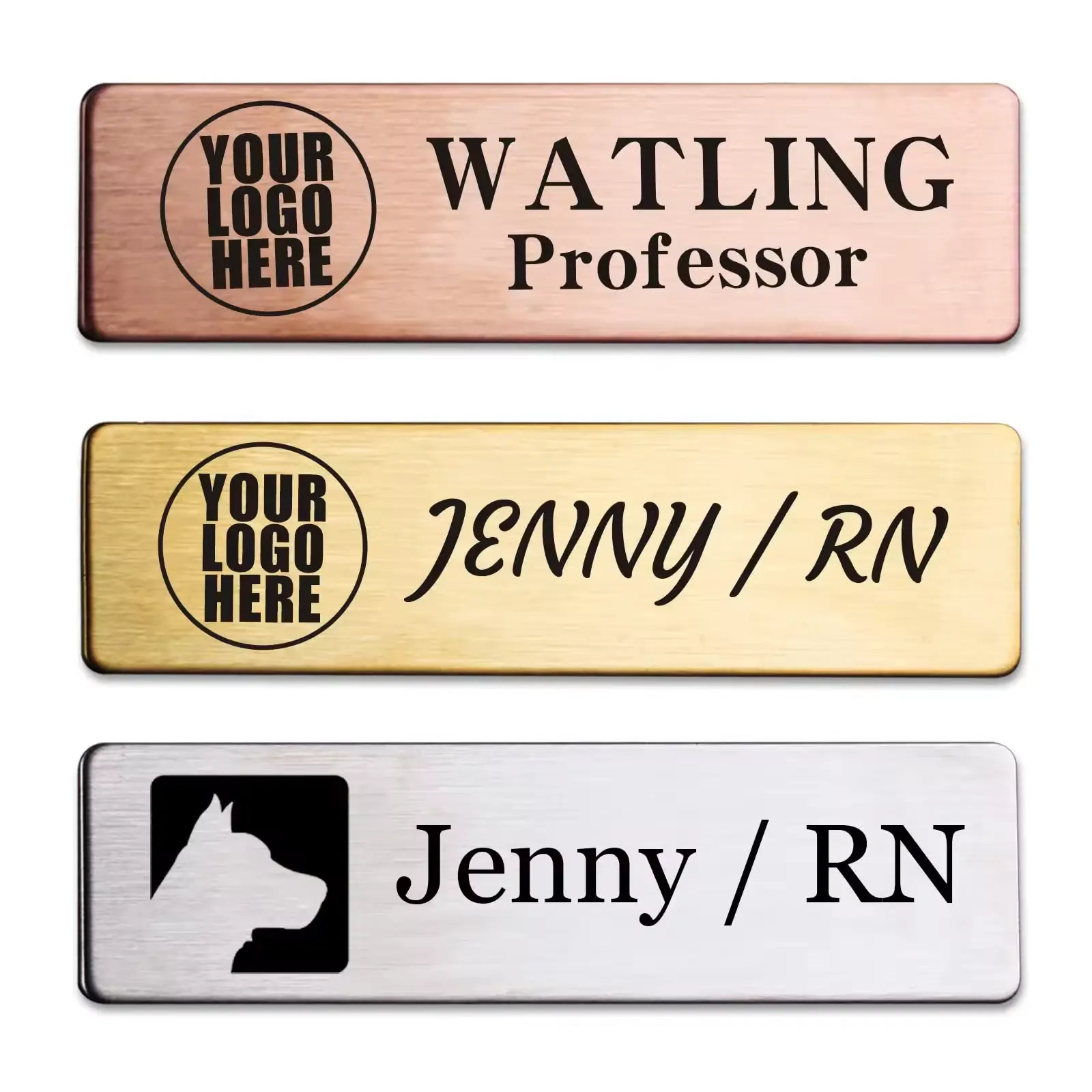 Custom Metal & Magnetic Name Badges – Sleek, Professional, Personalized