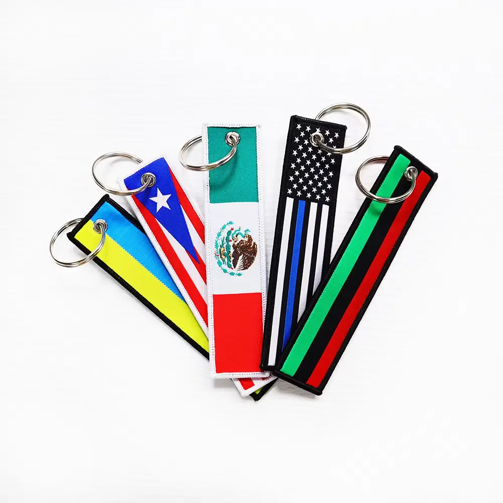 Custom Fabric Keychains – Durable, Stylish & Fully Personalized