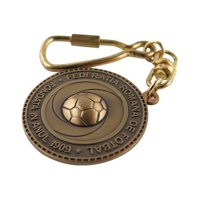 Nickel Zinc Alloy Metal Keychain – Premium Customizable Gift Accessory