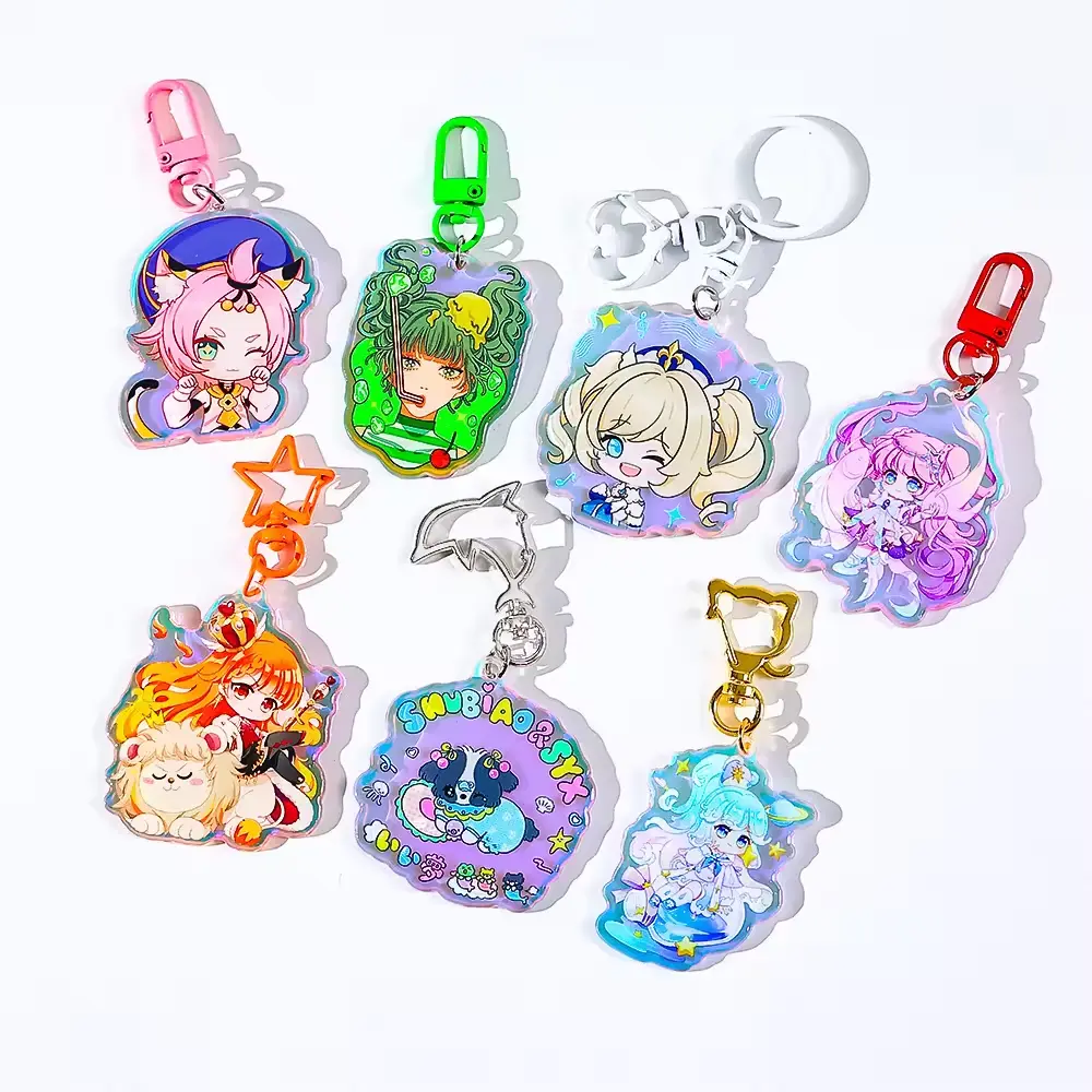 Custom Acrylic Keychains – Vibrant, Durable & Fully Personalized
