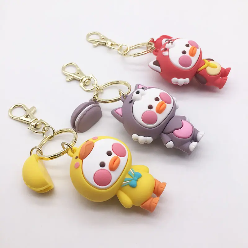 Custom 3D 2D Soft PVC Keychain