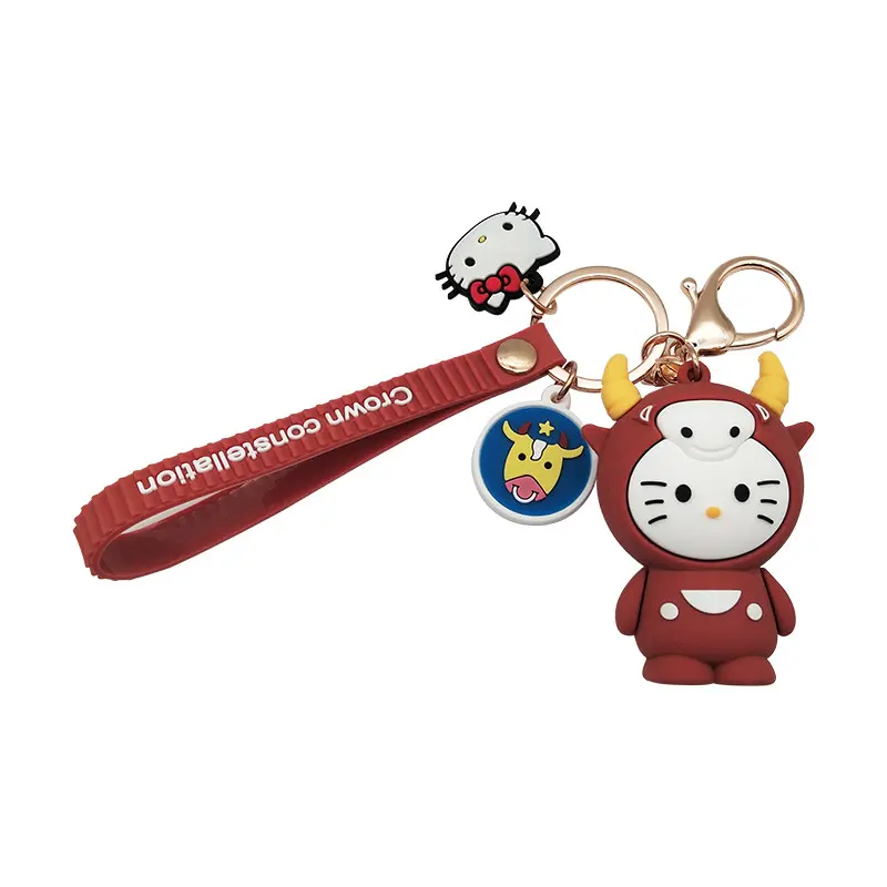 Custom 3D 2D Soft PVC Keychain