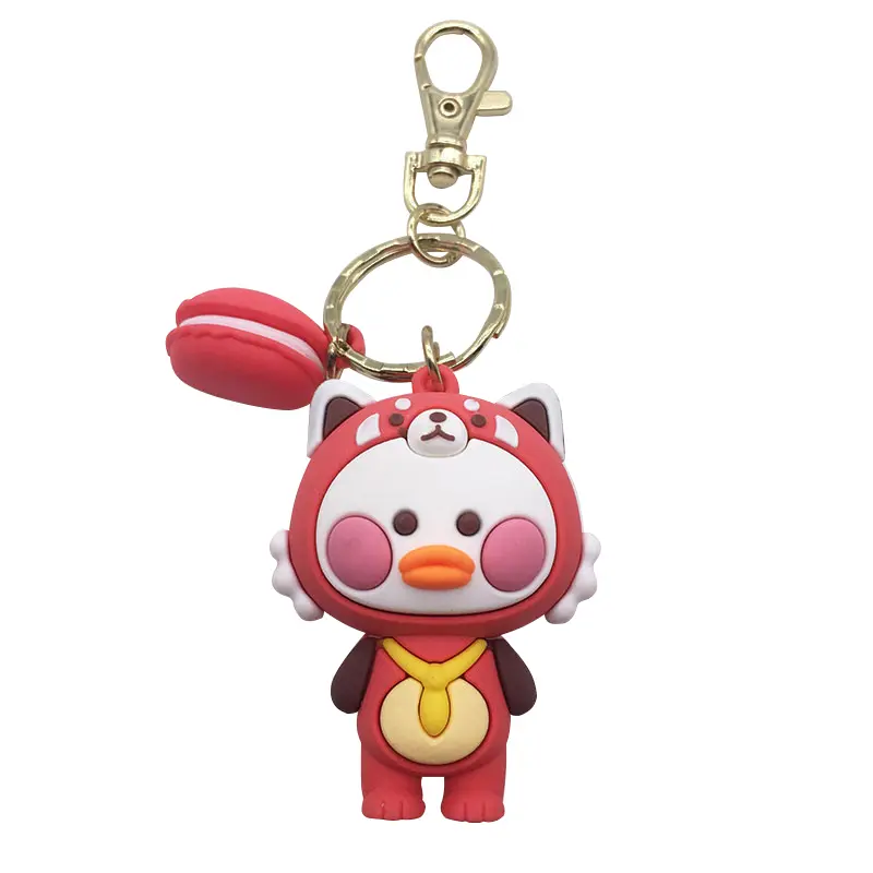 Custom 3D 2D Soft PVC Keychain