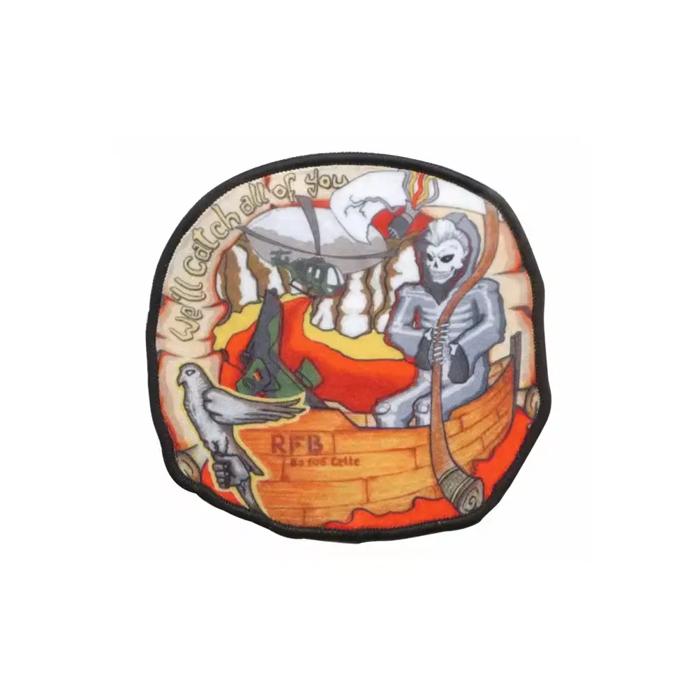 Custom Printed Patches – Full-Color, Lightweight, Washable & Fade-Proof