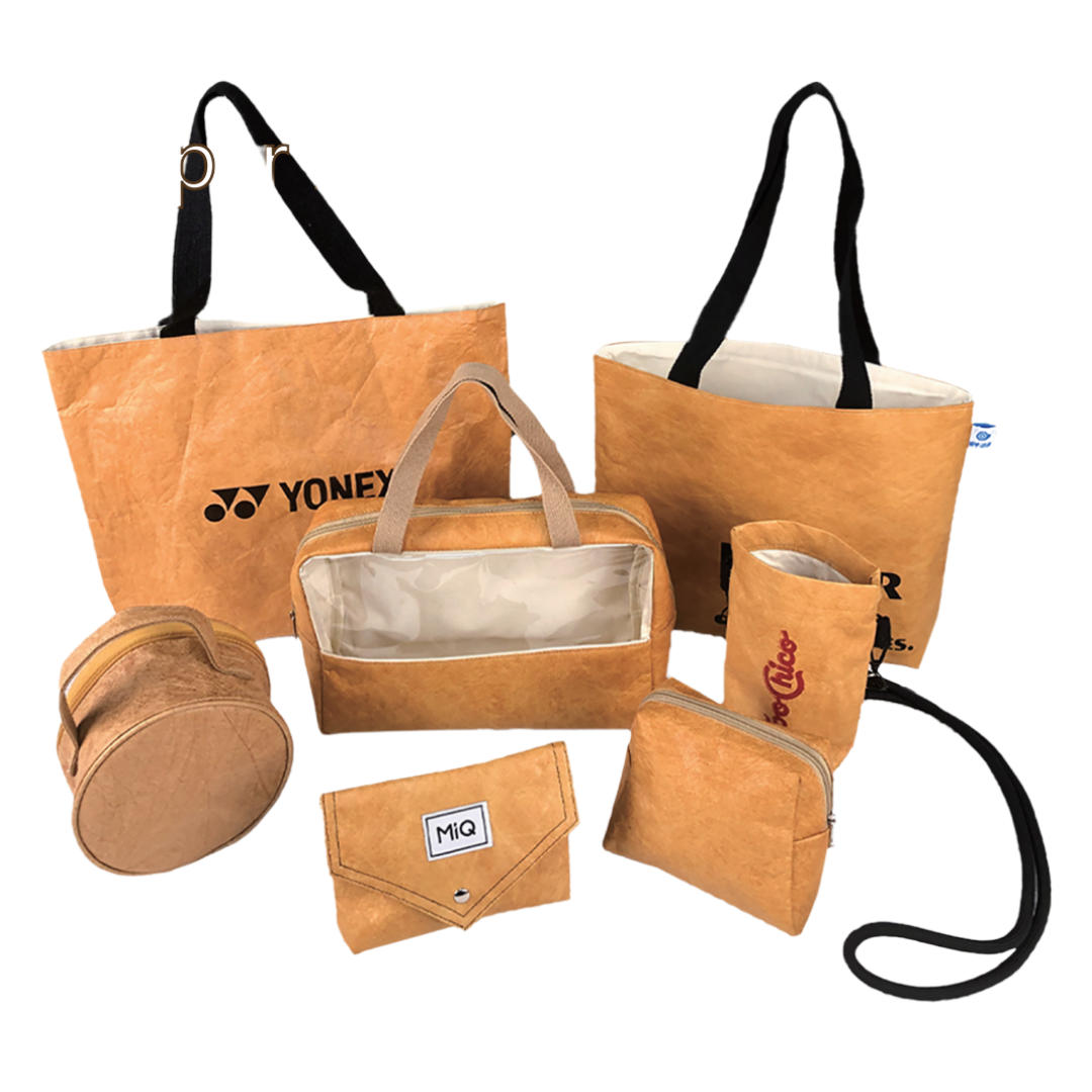 Custom Kraft Washable Paper Tote Bag – Eco-Friendly, Waterproof & Stylish