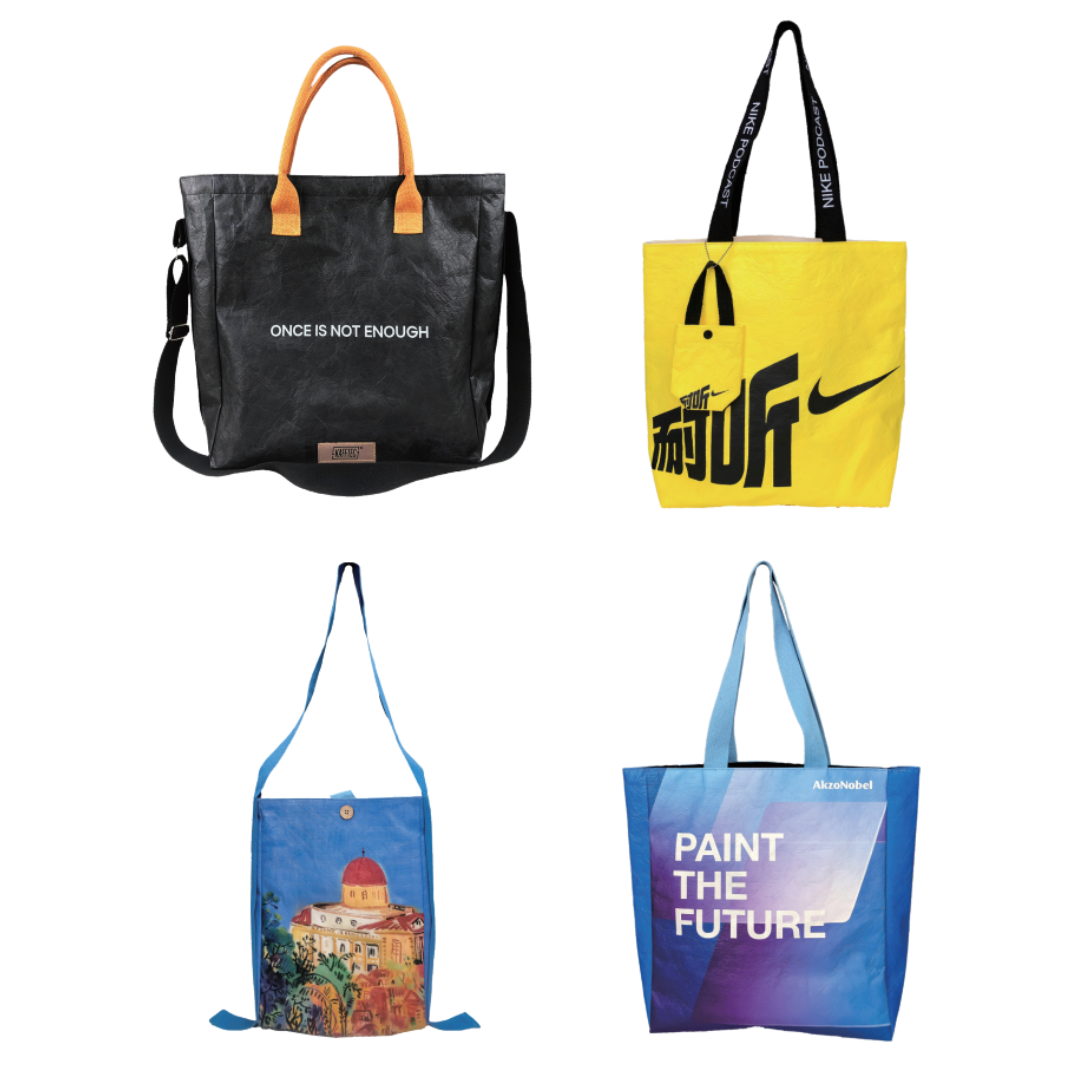 Custom Kraft Washable Paper Tote Bag – Eco-Friendly, Waterproof & Stylish
