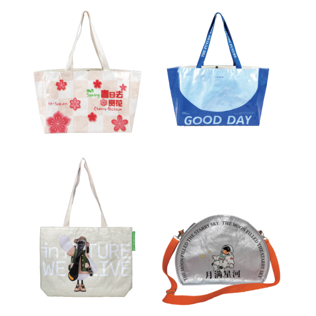 Custom Kraft Washable Paper Tote Bag – Eco-Friendly, Waterproof & Stylish