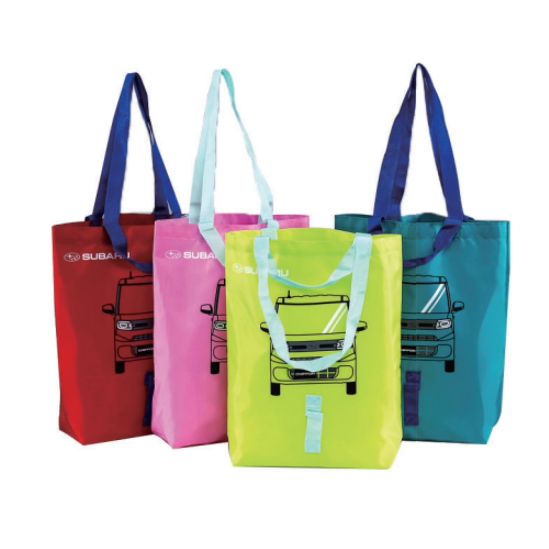 Custom Folding Polyester Shopping Bag – Lightweight, Eco-Friendly & Travel-Ready
