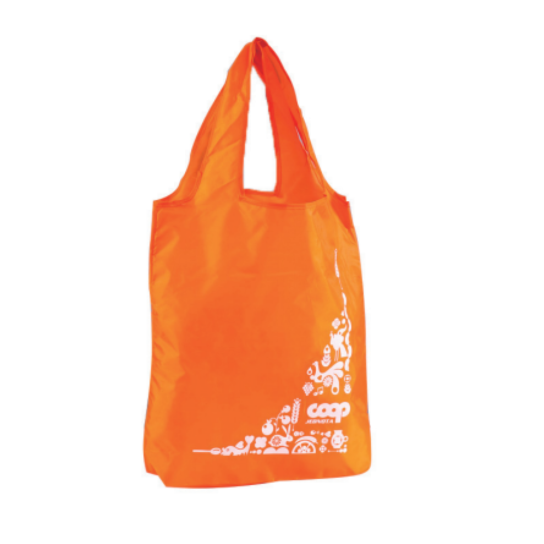 Custom Folding Polyester Shopping Bag – Lightweight, Eco-Friendly & Travel-Ready