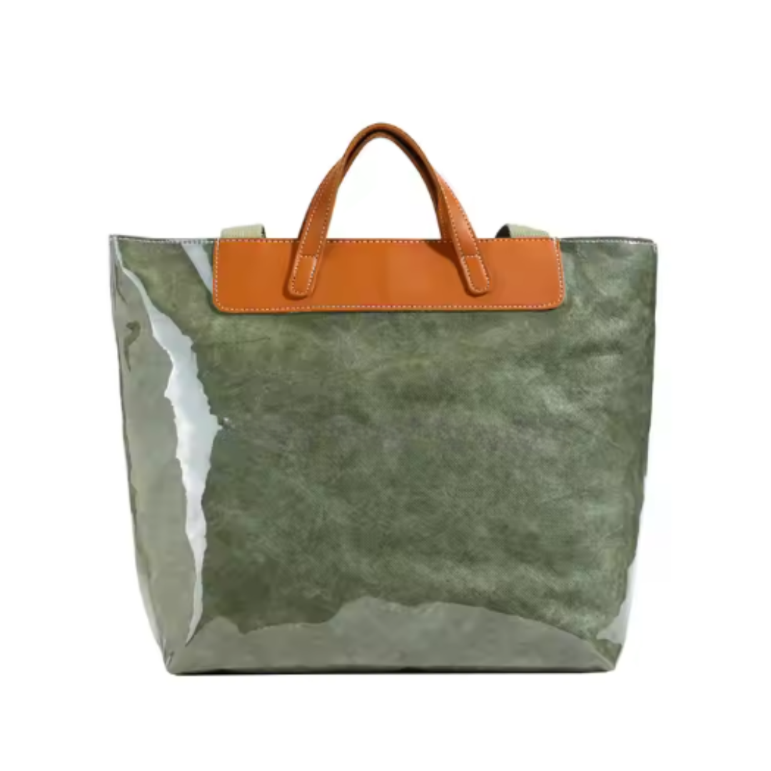 Custom PVC Shopping Bag – Neon, Waterproof & Eye-Catching