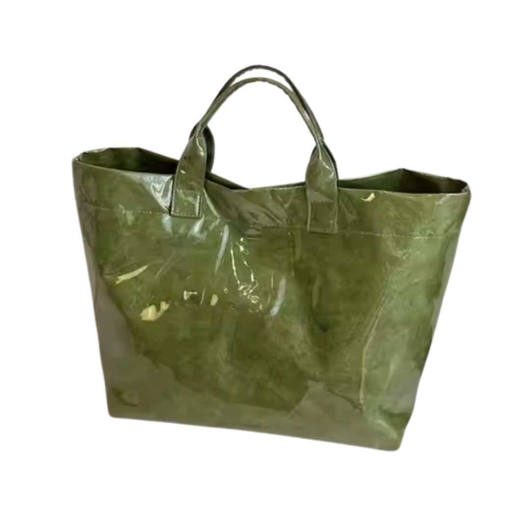 Custom PVC Shopping Bag – Neon, Waterproof & Eye-Catching