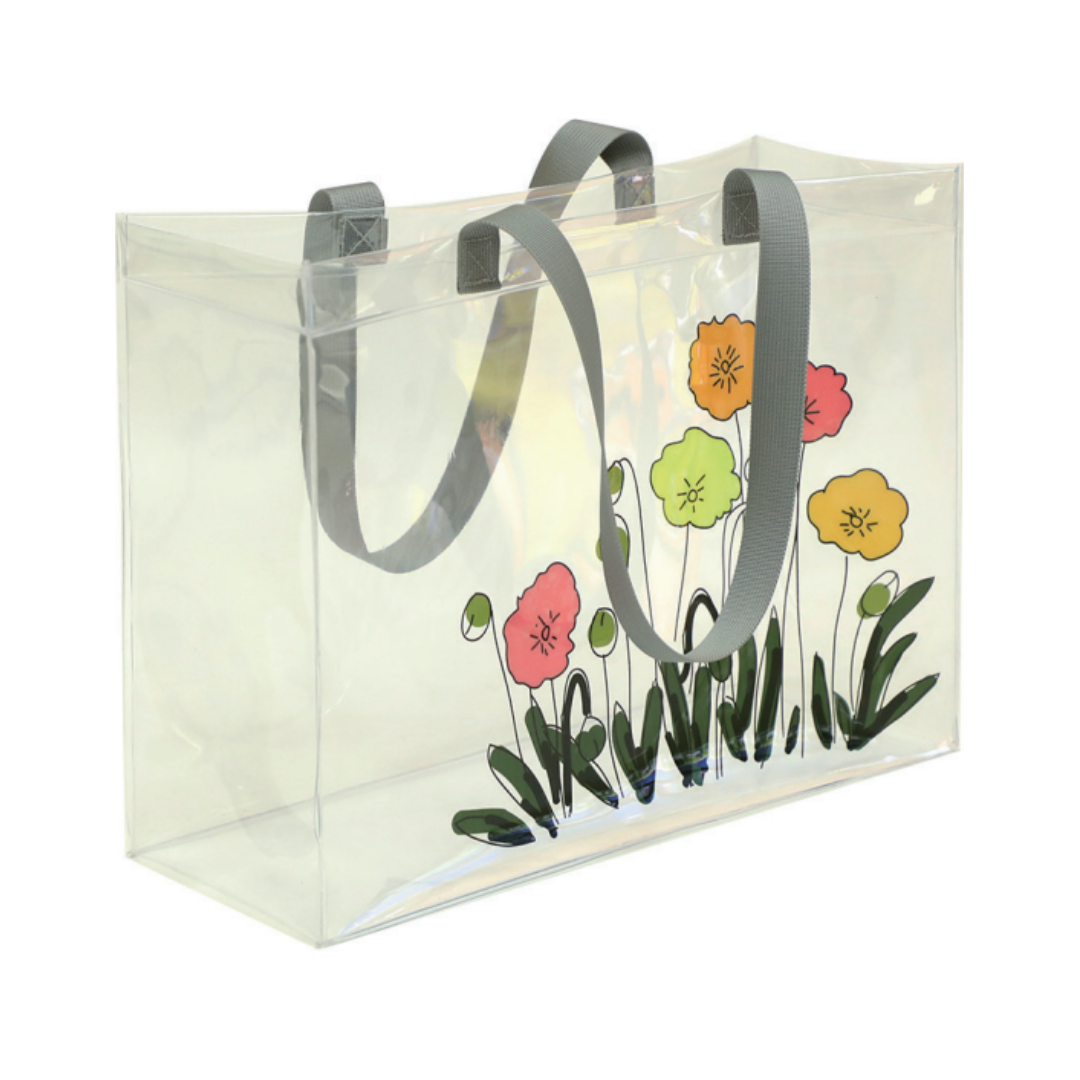 Custom PVC Shopping Bag – Neon, Waterproof & Eye-Catching