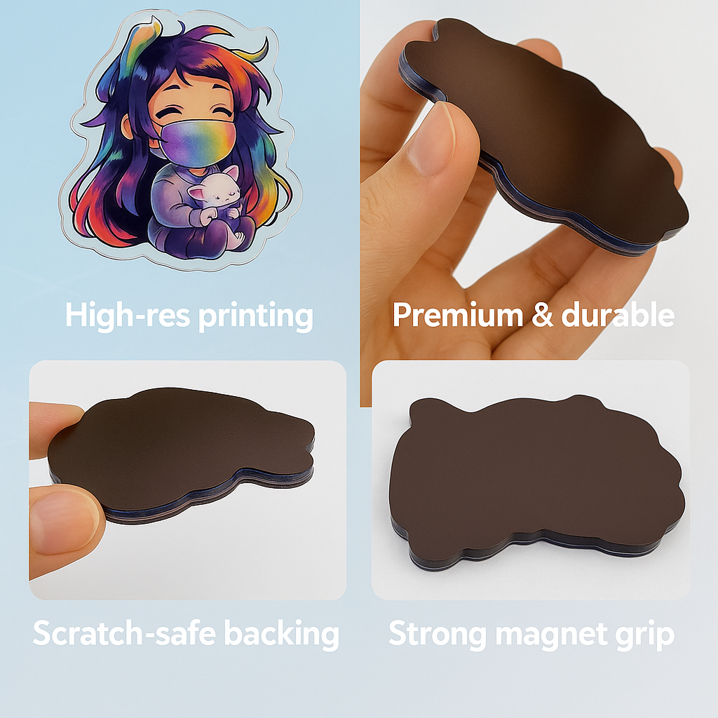 Custom Acrylic Fridge Magnet