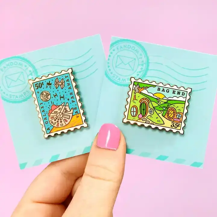 Custom Hard & Soft Enamel Pins – Bold, Durable, Brandable