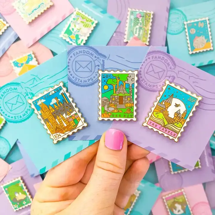 Custom Hard & Soft Enamel Pins – Bold, Durable, Brandable