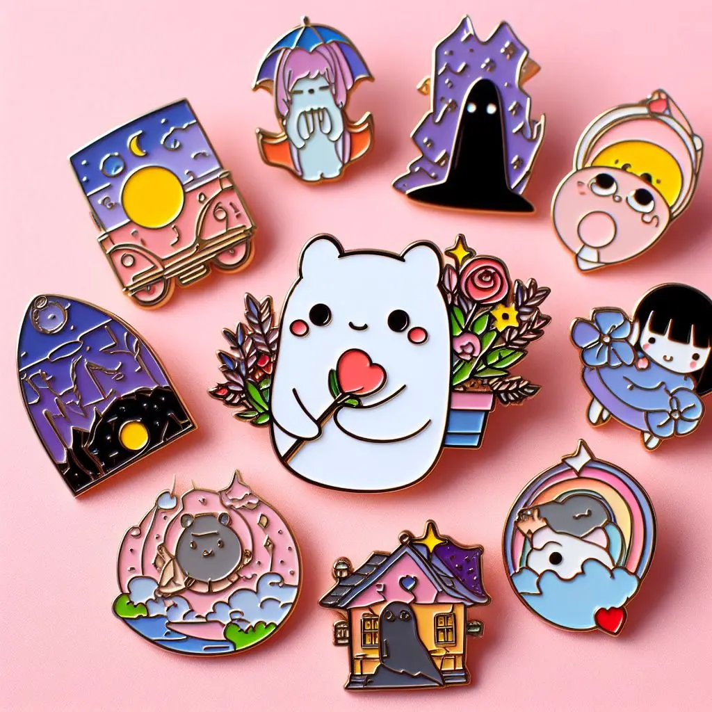 Custom Hard & Soft Enamel Pins – Bold, Durable, Brandable