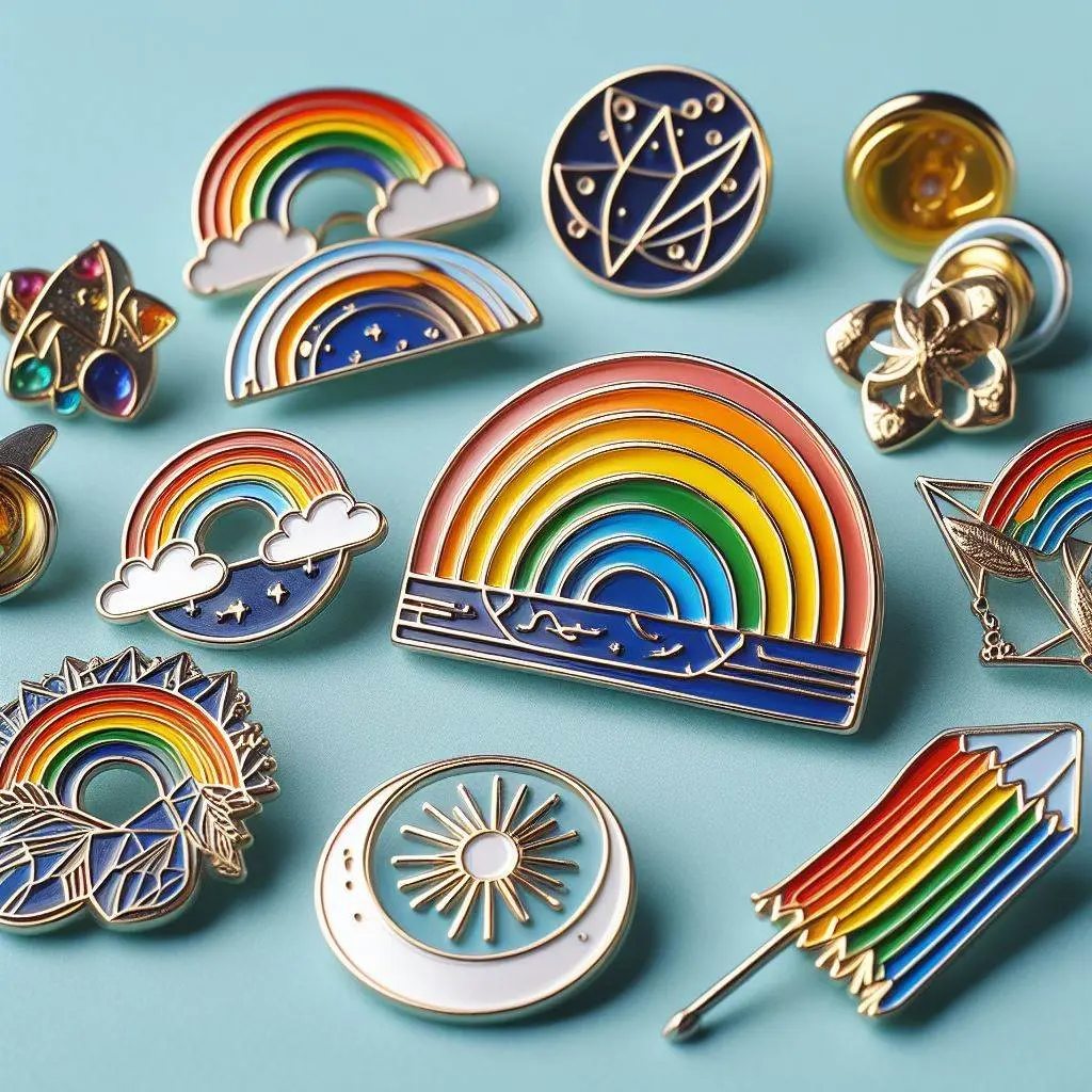 Custom Hard & Soft Enamel Pins – Bold, Durable, Brandable