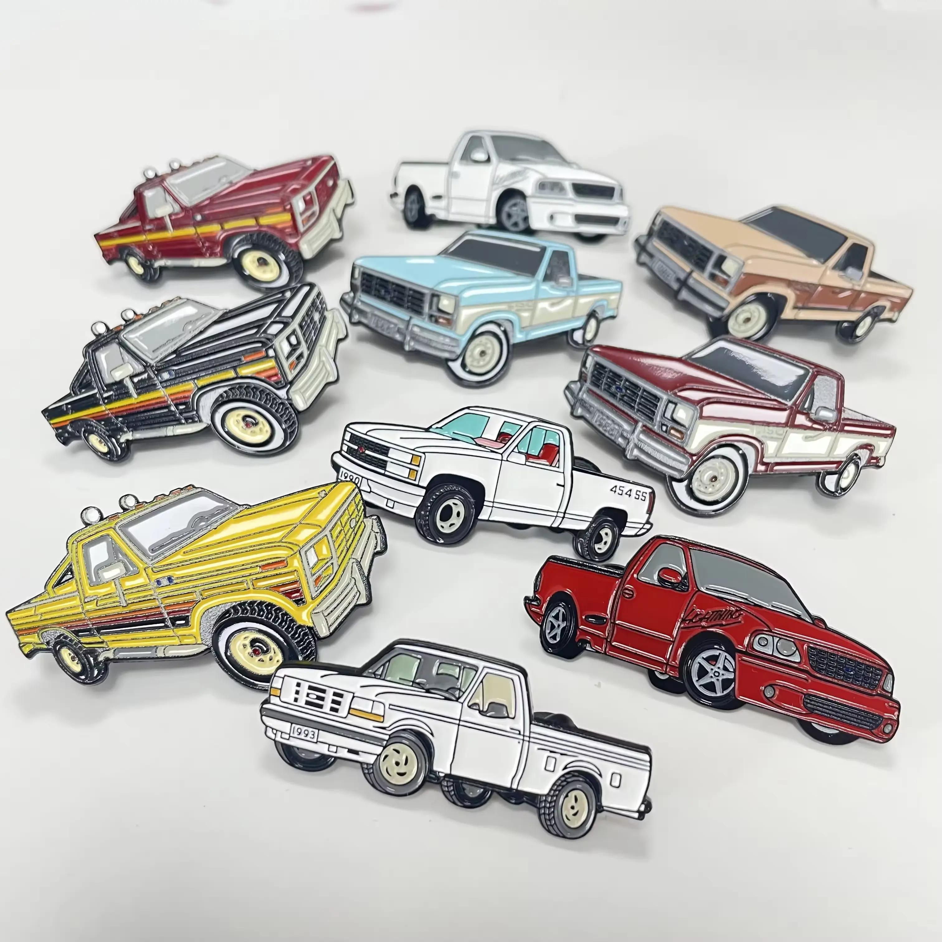 Custom Hard & Soft Enamel Pins – Bold, Durable, Brandable