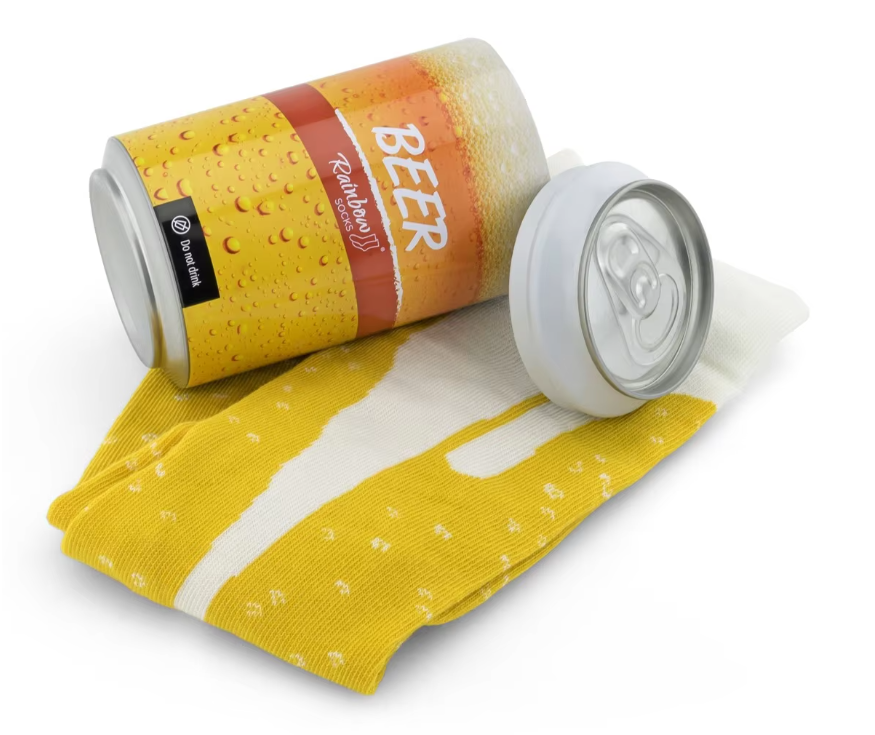 Custom Socks in a Tin