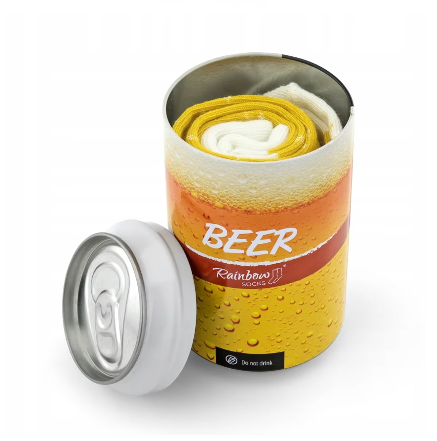 Custom Socks in a Tin