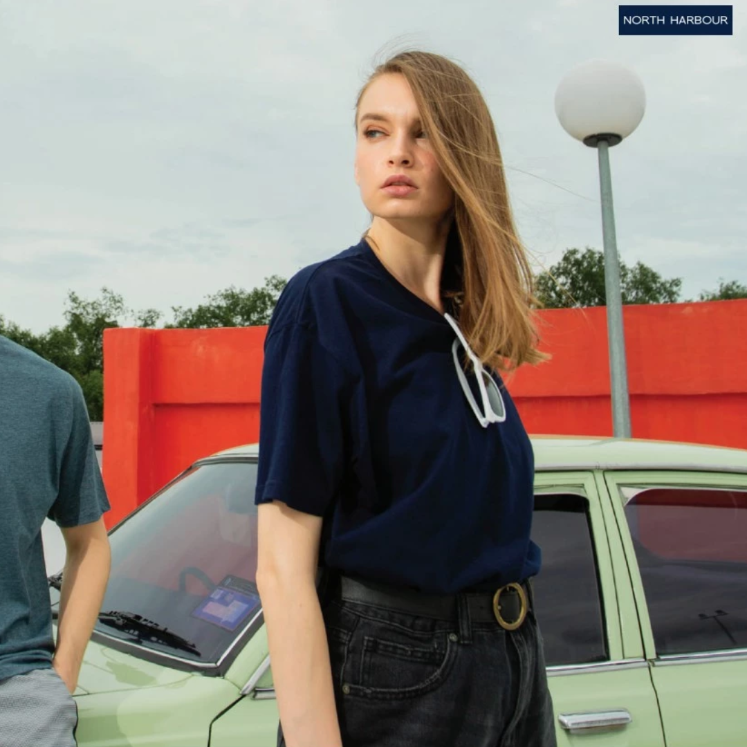 Soft Touch Round Neck Tee Black