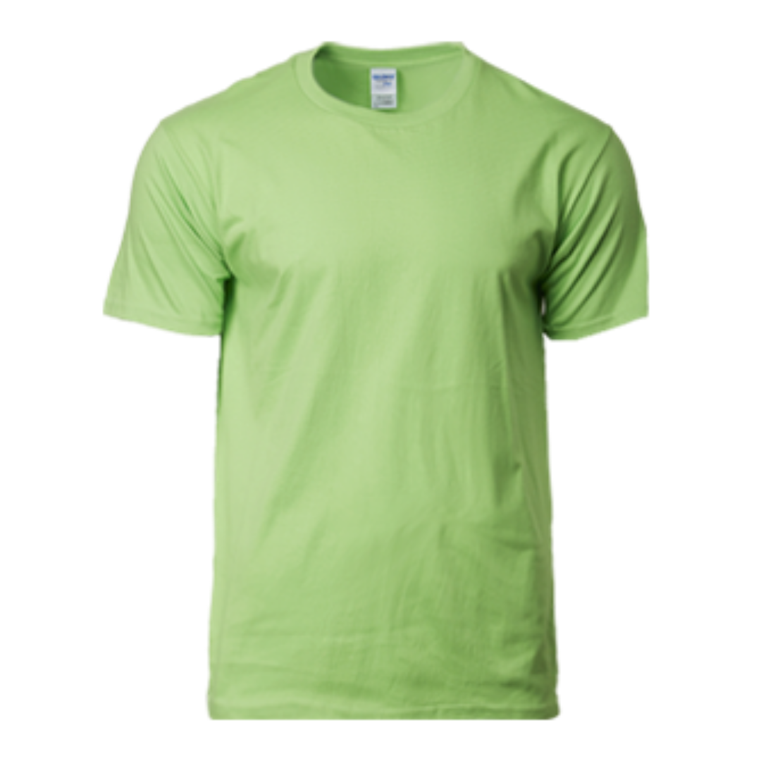 Premium Cotton Adult Ring Spun T-Shirt Lime