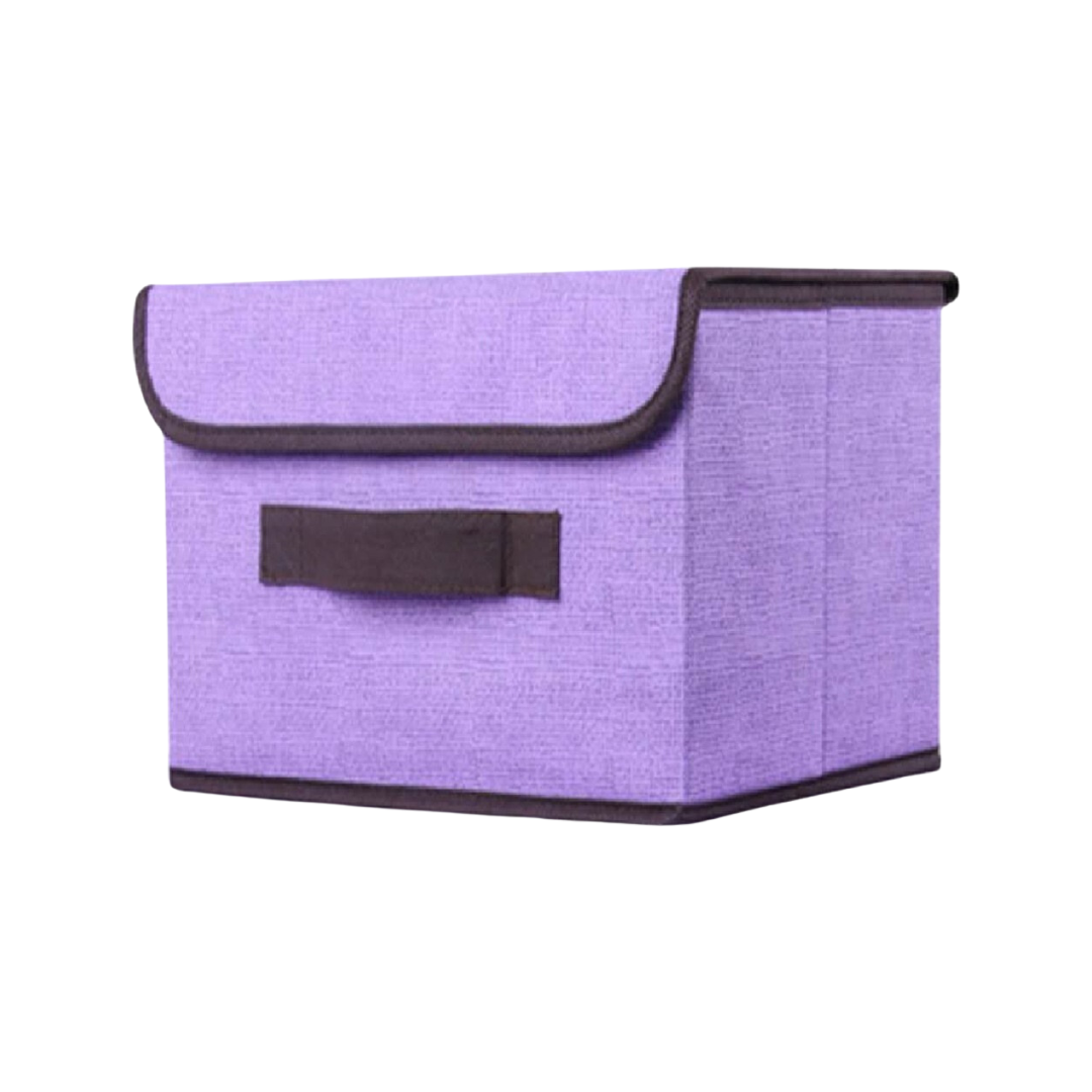 Small Storage Box Organiser - Purple