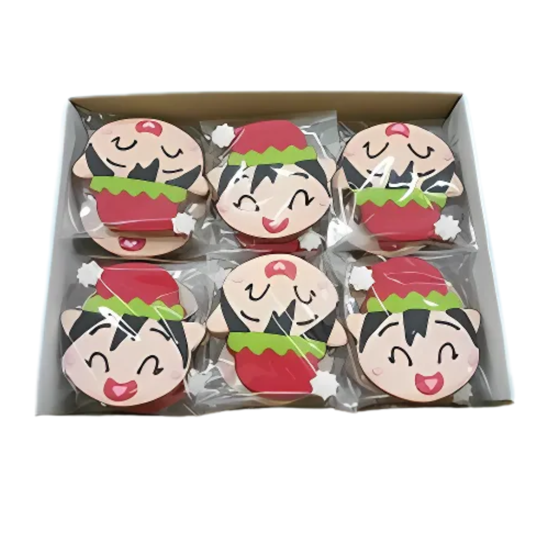 ELFIE Gingerbread Elf Cookie | 8.5x9cm