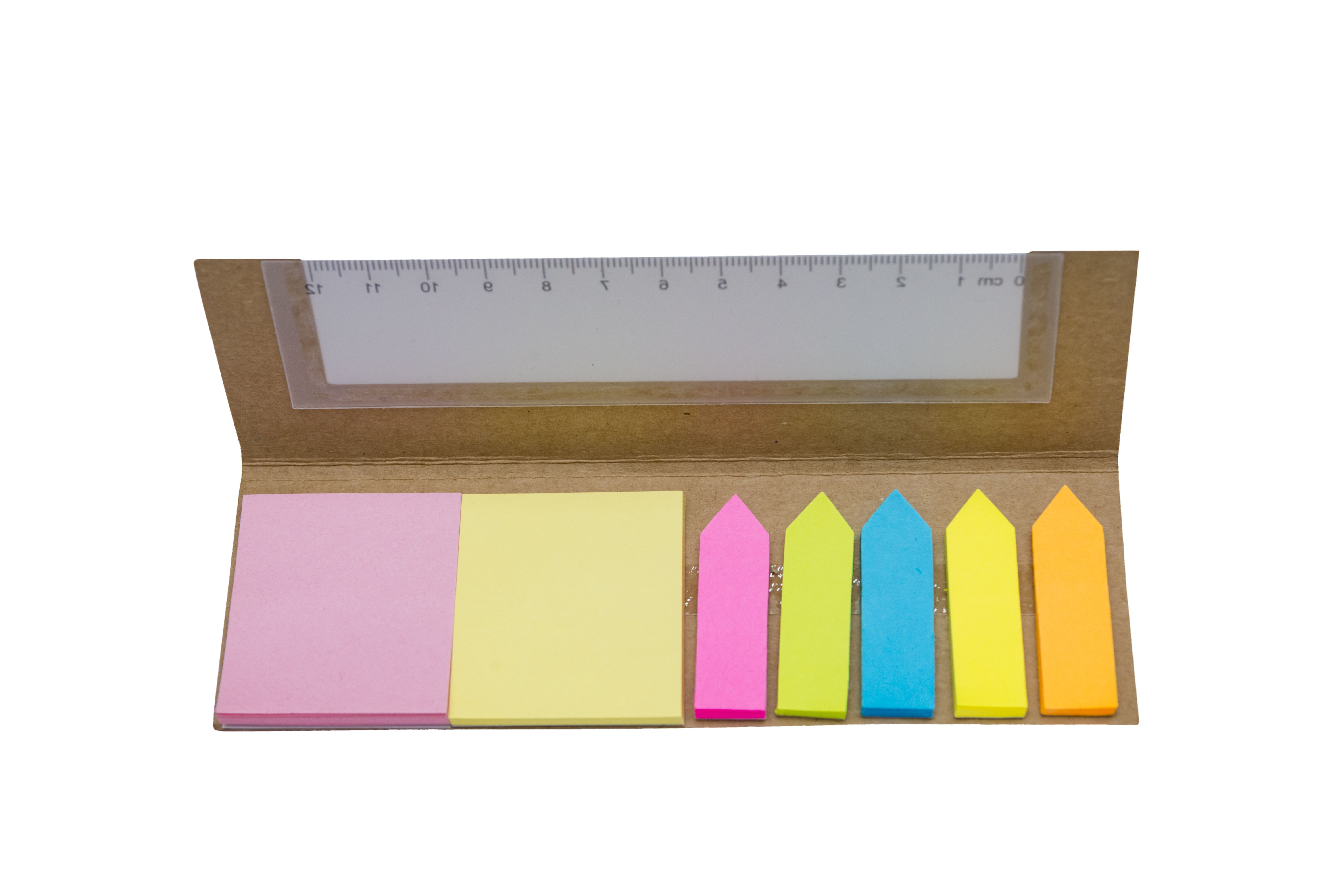 Eco Memopad Ruler - Khaki
