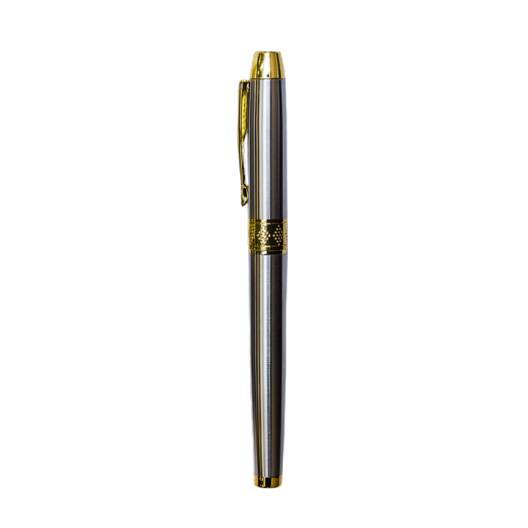 BOLDO Metal Roller Pen – Silver & Gold (40g)
