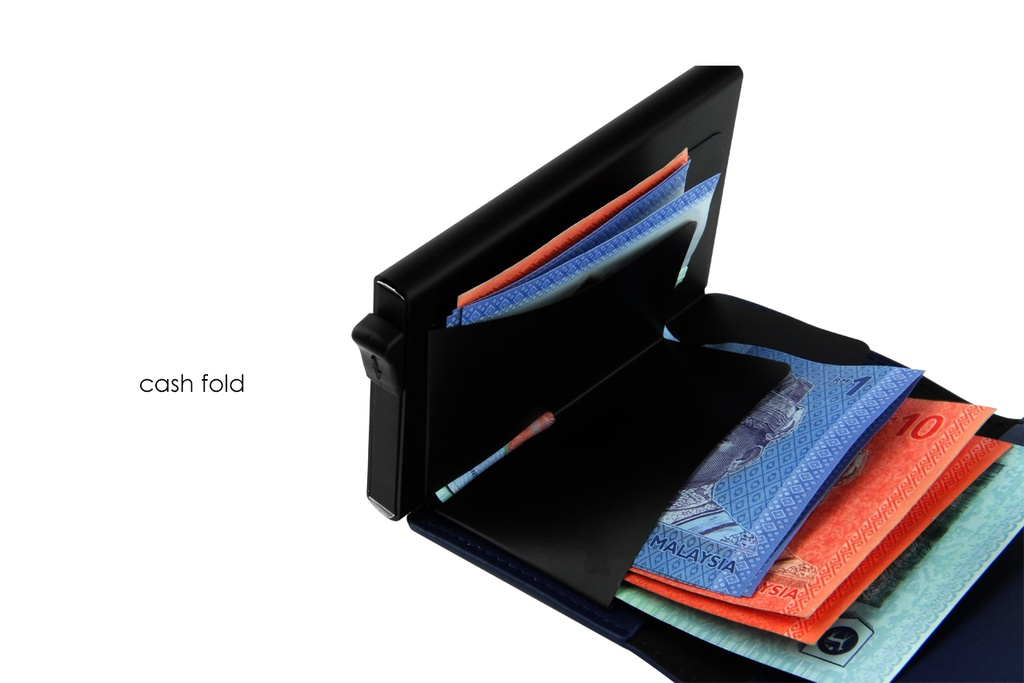 BROOK - RFID Wallet | PU Leather Small Wallet Multi Card Slot Case for credit card ID